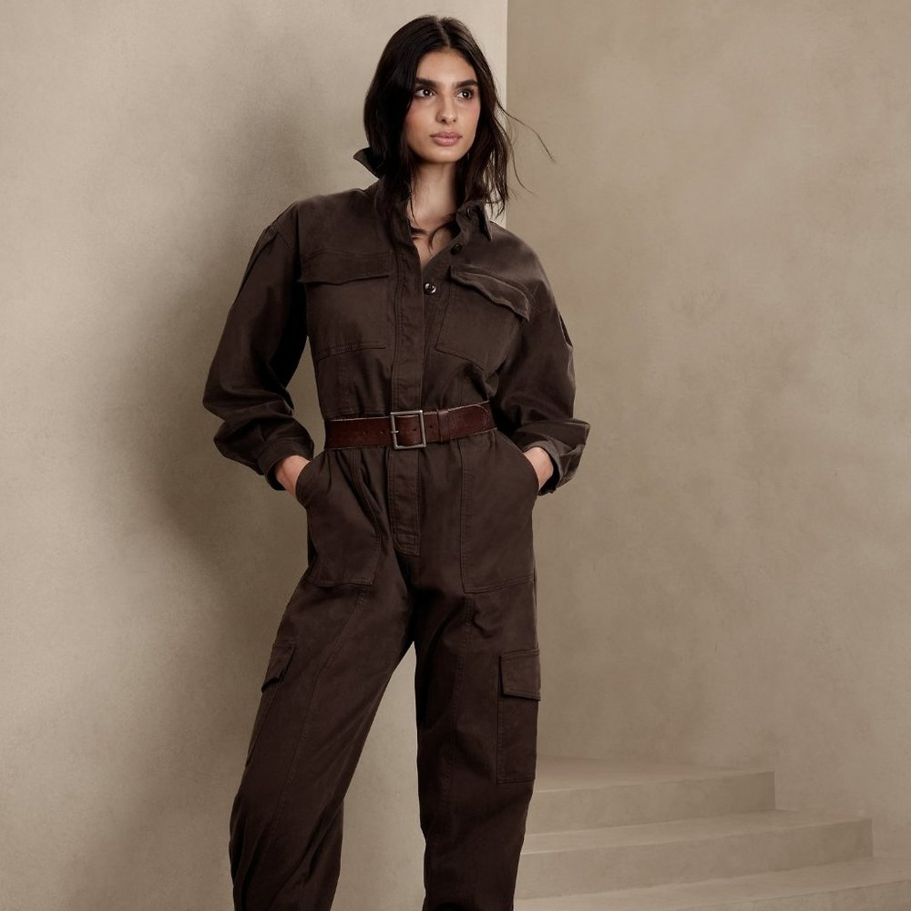 Banana Republic ANDI MOLESKIN FLIGHTSUIT - NWT